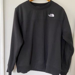 NWT The North Face Men’s Highrail Crewneck Sweatshirt in Black Size L